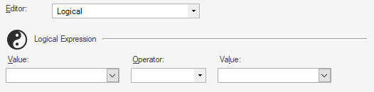 Example of the Logical Expression Editor
